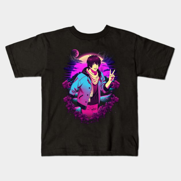 Idol Revolutionaries UtaPri Anthem Kids T-Shirt by Merle Huisman